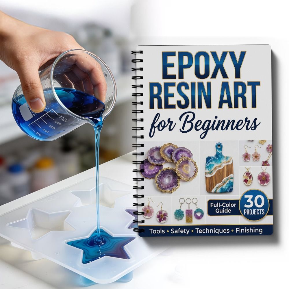Resin Art Tutorial - Пособие по созданию изделий из эпоксидной