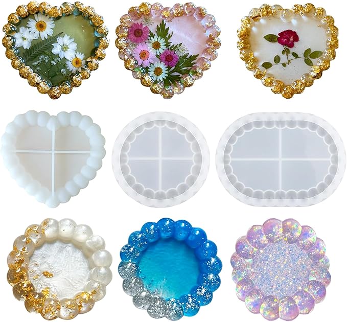 Resin Art Tray - Силиконовые формы для подносов из эпоксидной