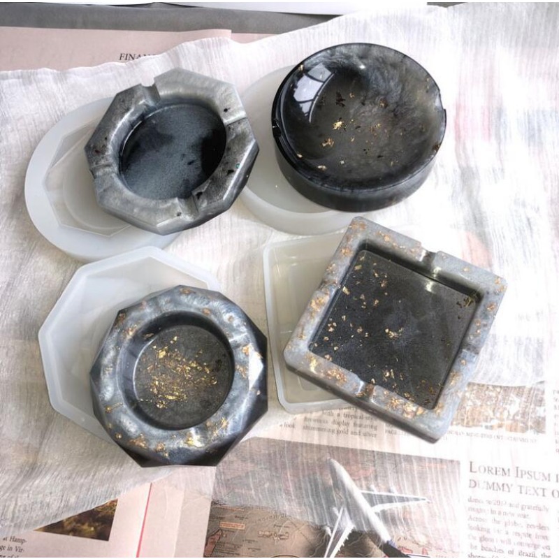 Resin Art Tray - Силиконовая форма для пепельницы, форма для