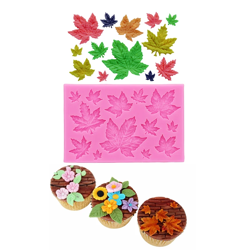 Resin Art Mould - Gj-61 DIY лист кленовый лист силиконовая