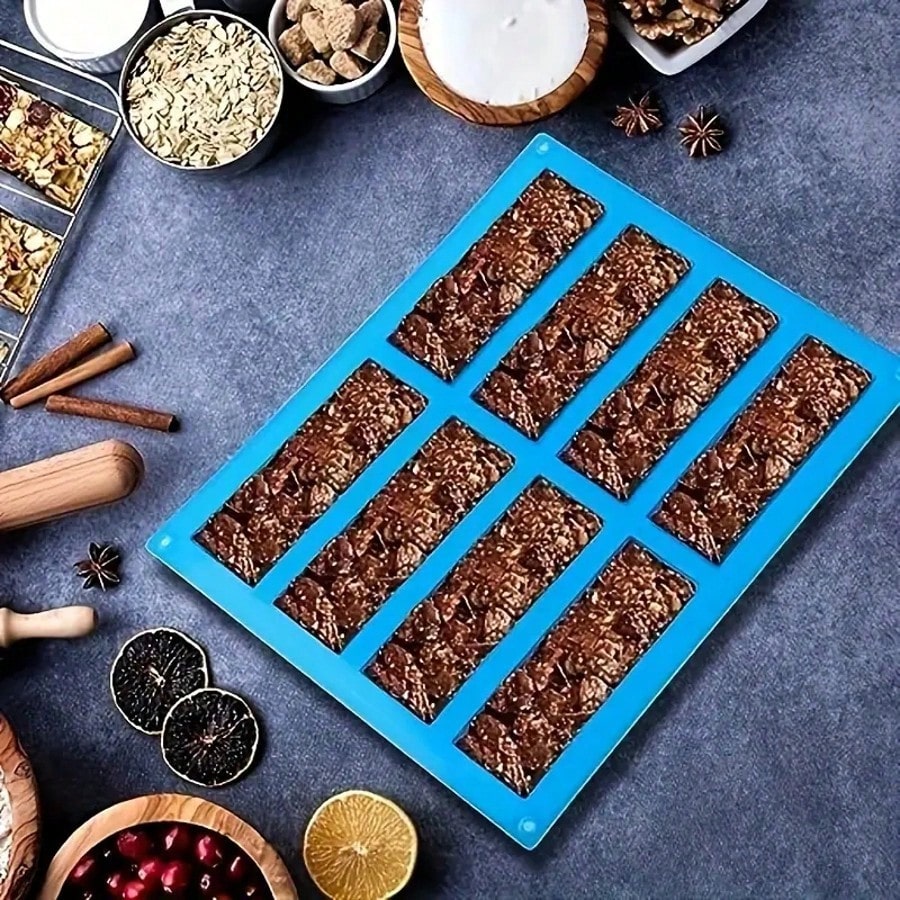 Tray Mold Rectangle - Силиконовая форма для гранола-батончиков, 1 шт.,