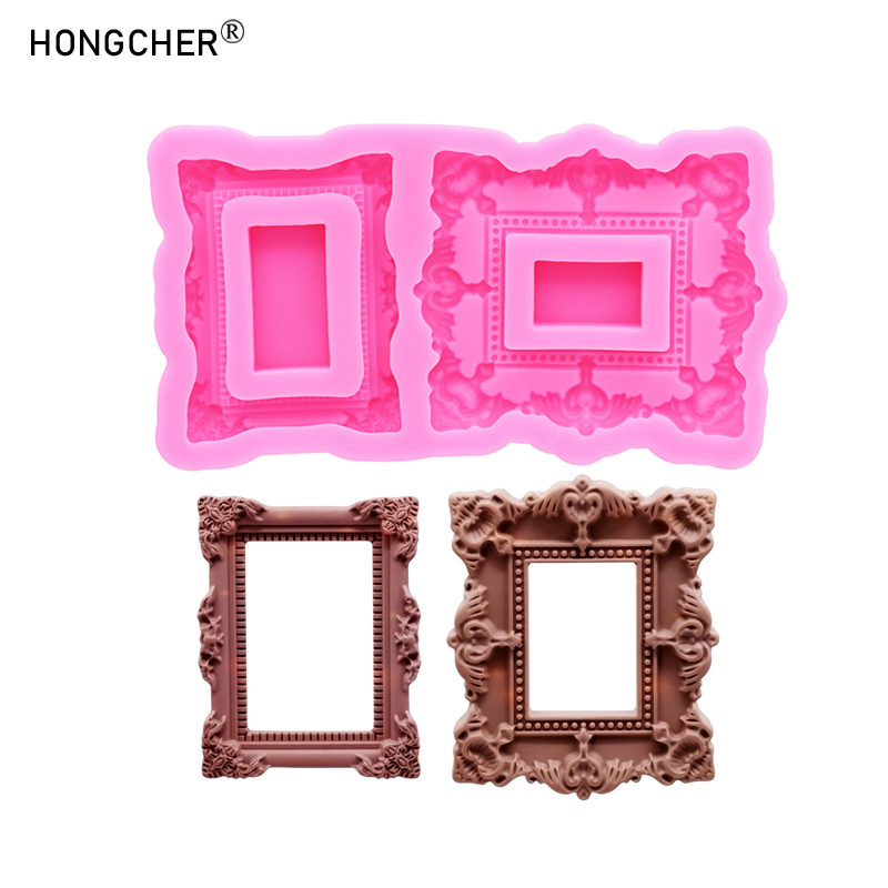 Resin Art For Photo Frame - Европейская силиконовая форма для декора десертов: