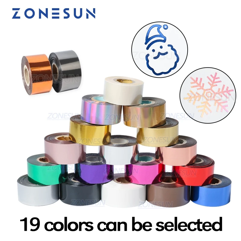 Resin Art Logo - ZONESUN фольга для горячего тиснения 3