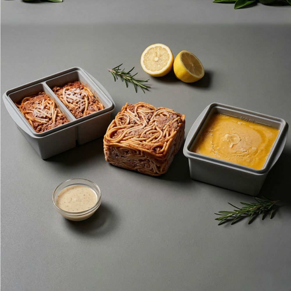 Tray Mold Rectangle - Новая многоразовая силиконовая форма для заморозки