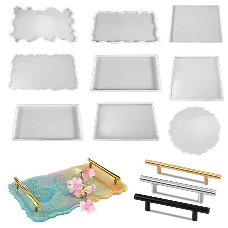 Resin Art Mould - Поднос из эпоксидной смолы, силиконовая форма,
