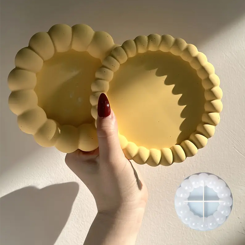 Resin Art Tray - Круглый поднос для пузырьков своими руками,