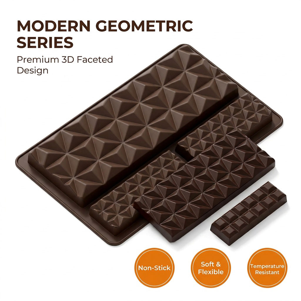Силиконовая форма для шоколадн – обзор и цена Tray Mold Rectangle