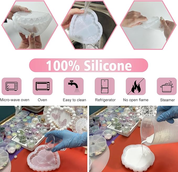 Силиконовые формы для подносов – обзор и цена Resin Art Tray