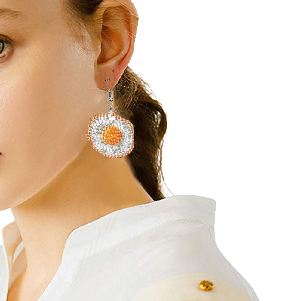 4 пары двусторонних серег для  – обзор и цена Resin Art Earrings Kit