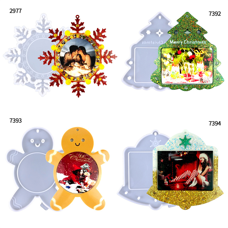 Рождественская фоторамка из эп – обзор и цена Resin Art For Photo Frame