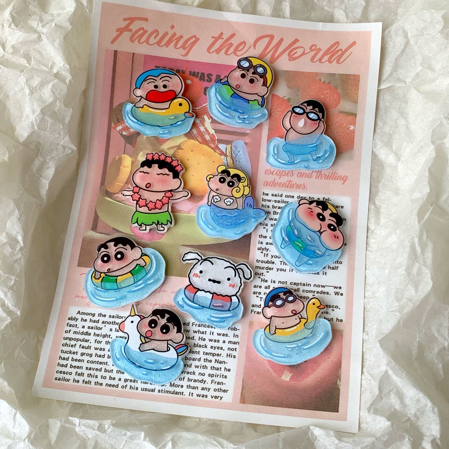Декоративные 3D-наклейки с пер – обзор и цена Resin Art Accessories