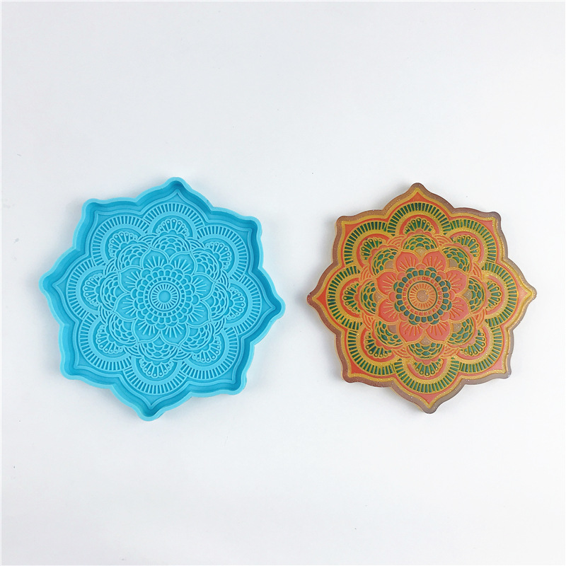 Силиконовая форма для подставк – обзор и цена Resin Art Tray