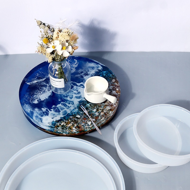 Круглые формы для эпоксидной с – обзор и цена Resin Art Tray