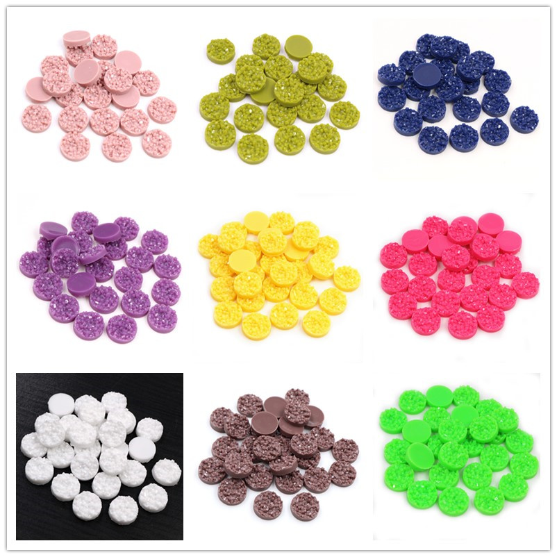 40 шт., смоляные кабошоны Druz – обзор и цена Resin Art Kits For Adults