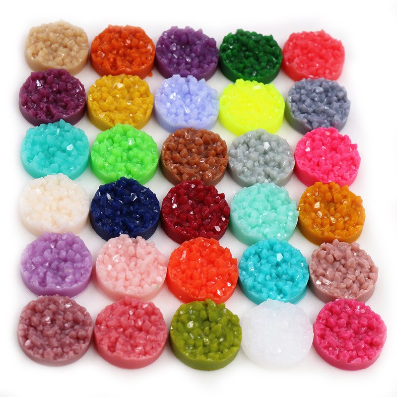 40 шт., смоляные кабошоны Druz – обзор и цена Resin Art Kits For Adults