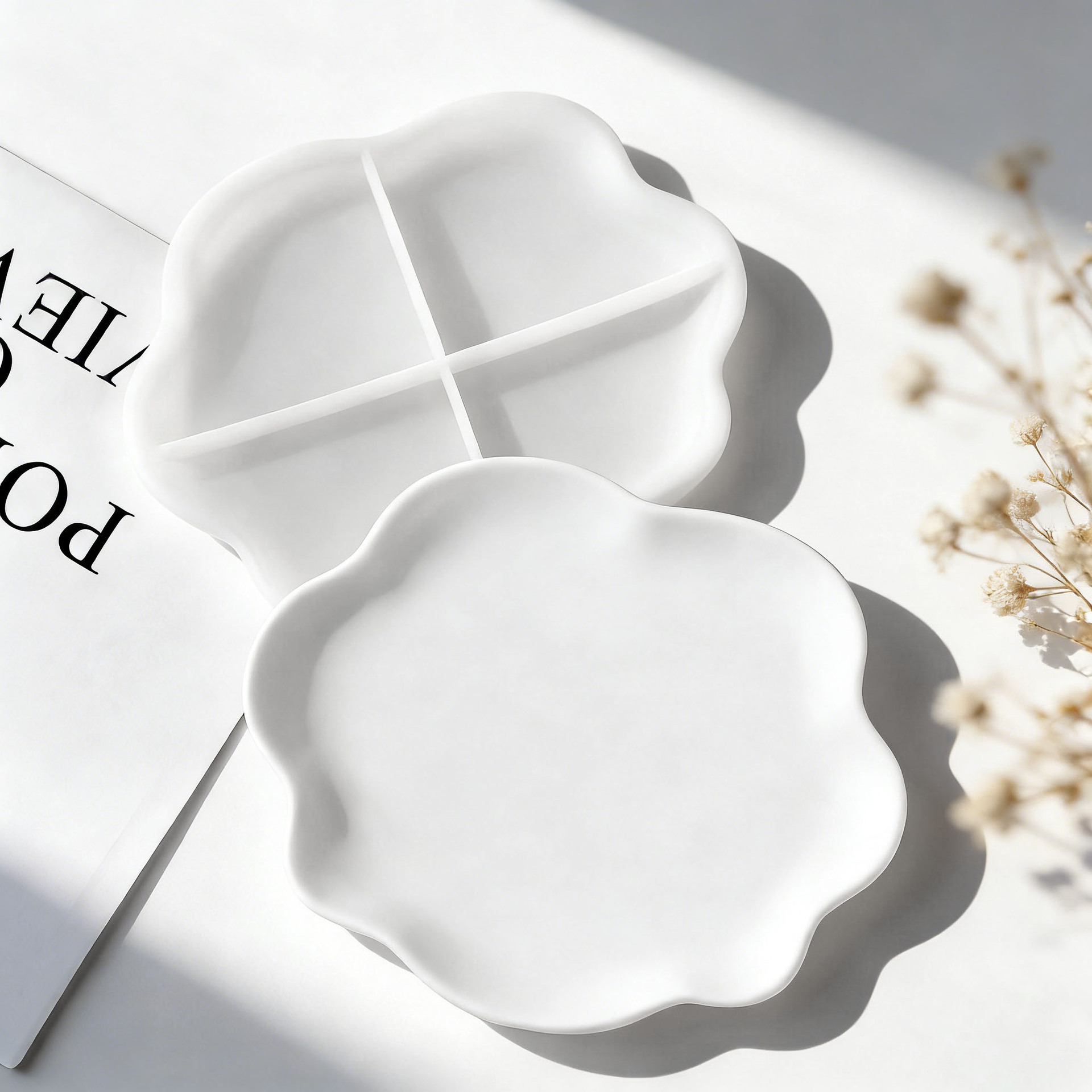 DIY геометрическая волна гипсо – обзор и цена Resin Art Tray