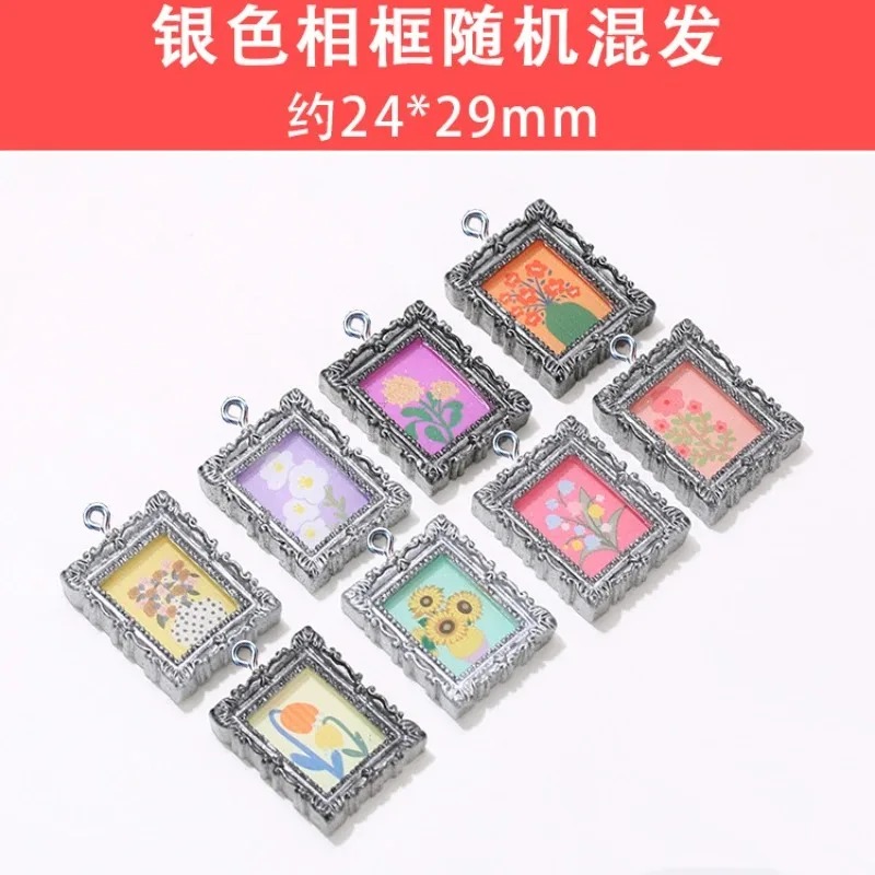 10 шт. винтажных кабошонов-фот – обзор и цена Resin Art For Photo Frame