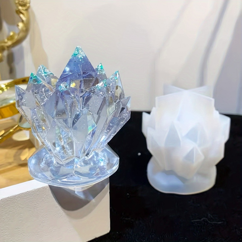 1 szt. Kryształowy klaster Dek – обзор и цена Resin Art Mould