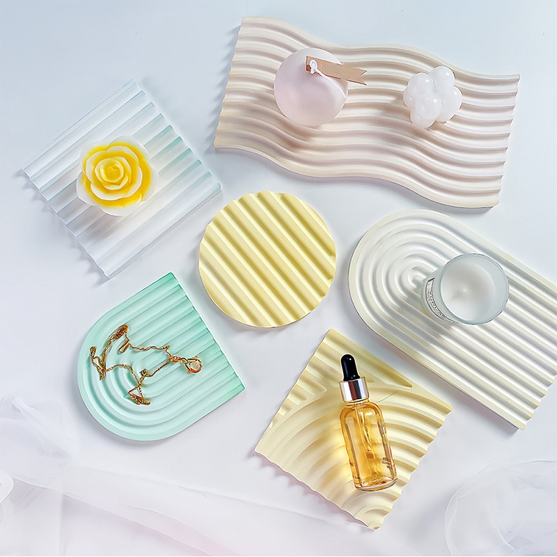 DIY полосатая форма для волнов – обзор и цена Resin Art Tray