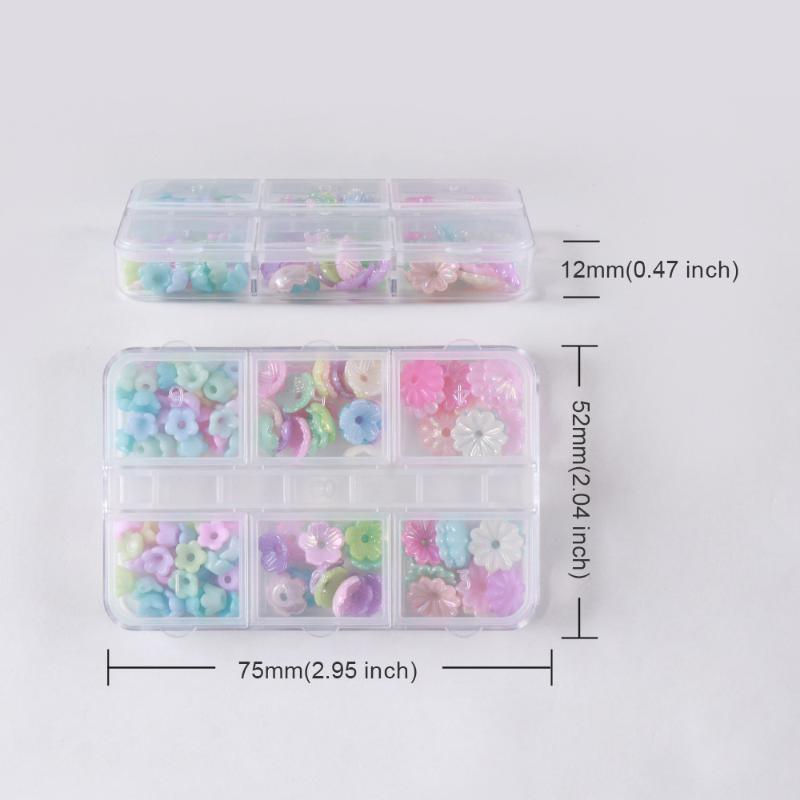 6 ячеек с миниатюрными украшен – обзор и цена Resin Art Using Flowers