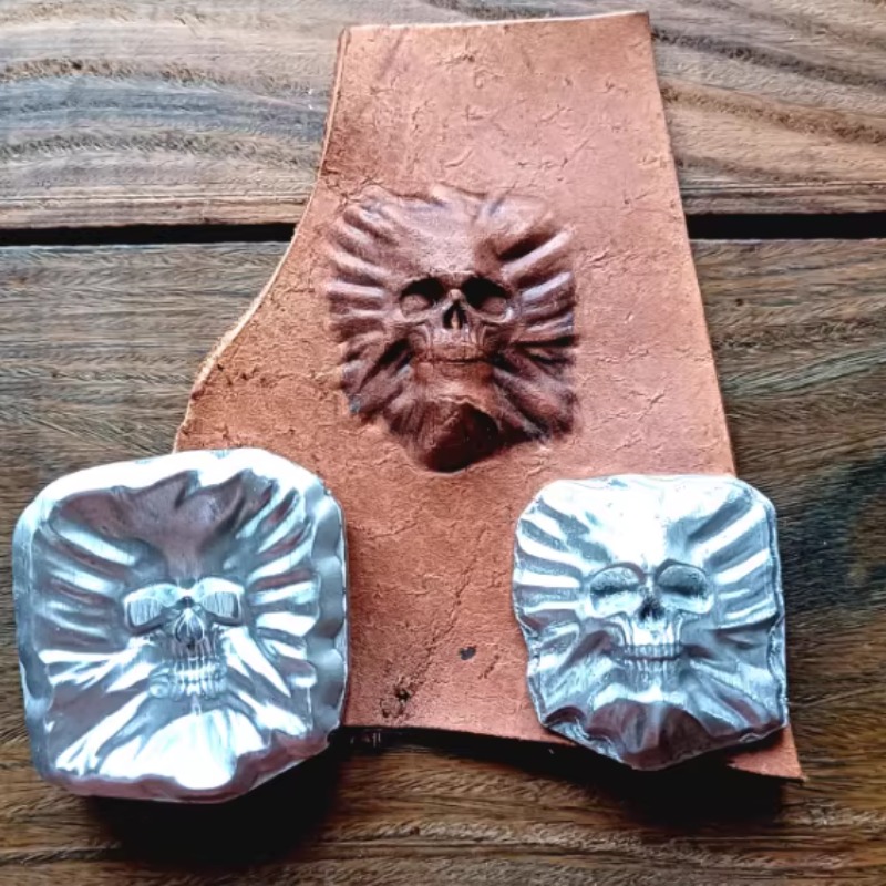 3D мини-штамп в форме черепа д – обзор и цена Resin Art Logo