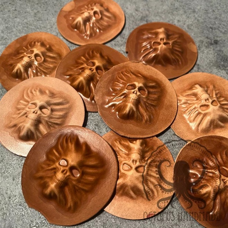 3D мини-штамп в форме черепа д – обзор и цена Resin Art Logo