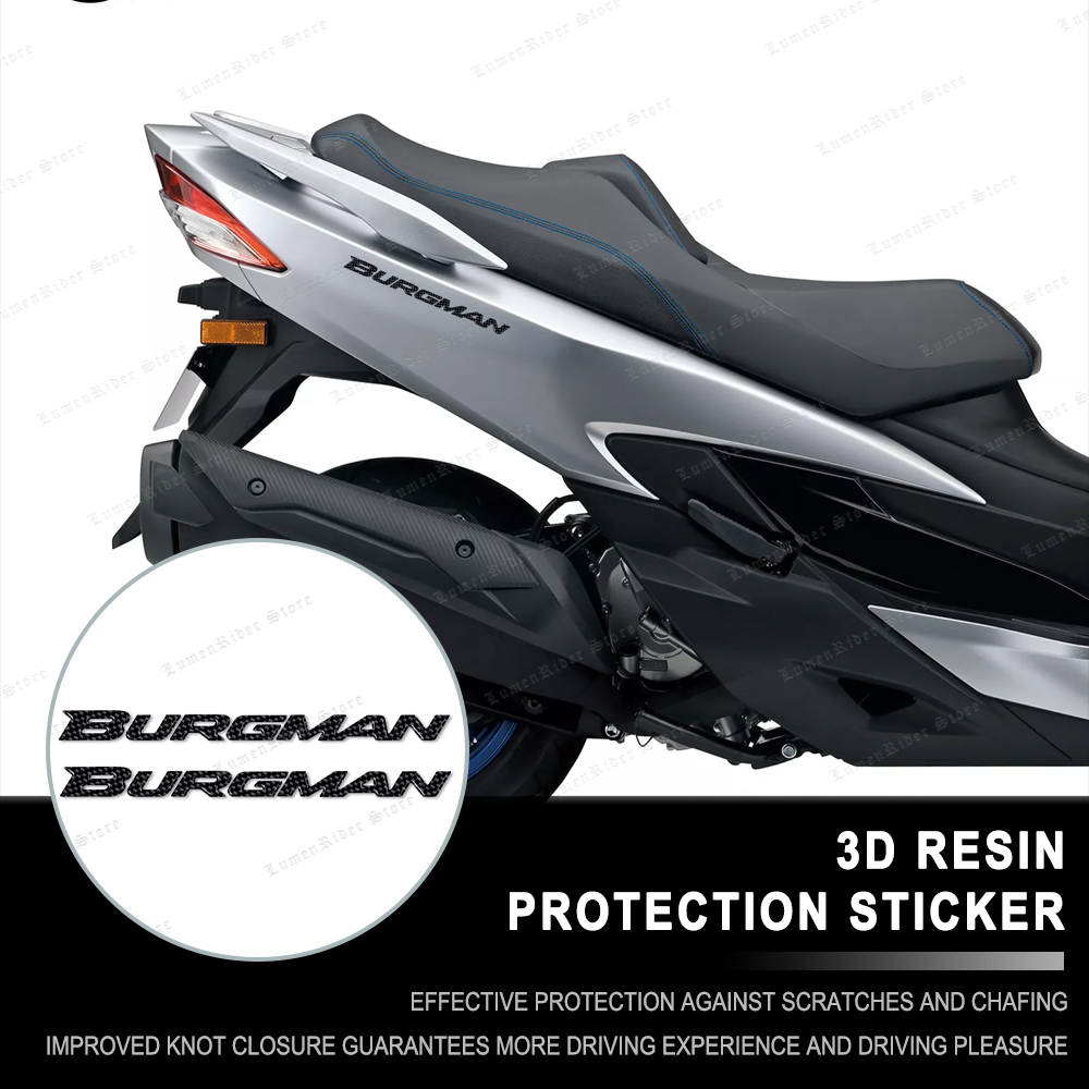 Для Suzuki Burgman 250 400 650 – обзор и цена Resin Art Logo