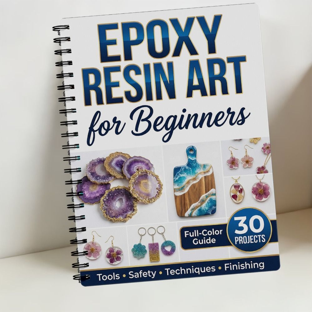 Пособие по искусству из эпокси – обзор и цена Resin Art Tutorial